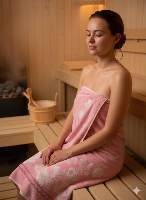 Полотенце банное большое 76×150