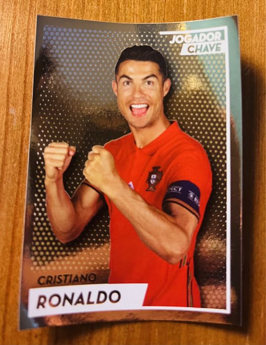 Figurinha cromo copa 2022 Cristiano Ronaldo