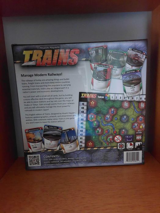 Trains (Board Game, Jogo de Tabuleiro)