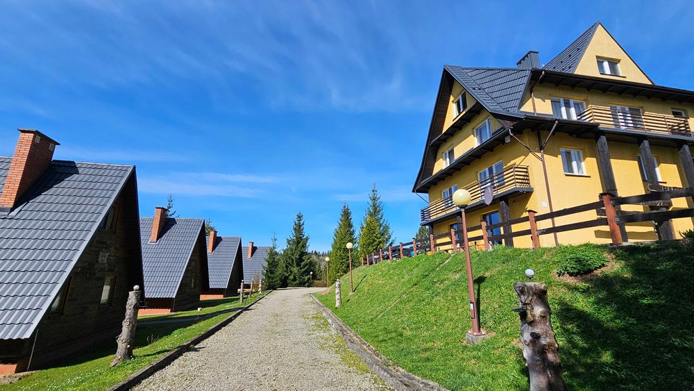 Domki Bieszczady 4-6 osobowe, jacuzzi, sauna i sauną  Czarna Górna
