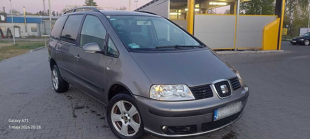Seat Alhambra 2006r Lift 1.9TDi 115KM 6-Manual 7-Osob!Klima!Hak!Zamiana!Polecam!