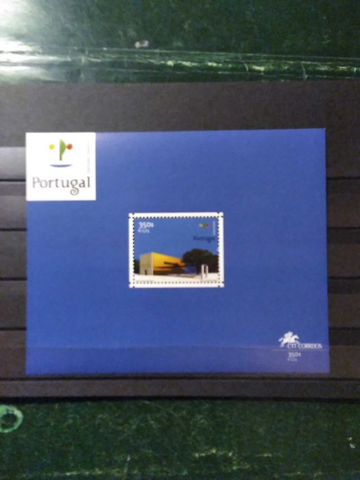 2000 Bloco Pavilhão De Portugal Na Feira De Hannover MNH **