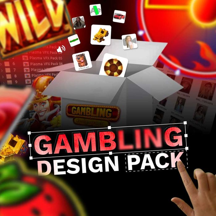 Gambling Design Pack | Пак розхідників для гемблінг креативів