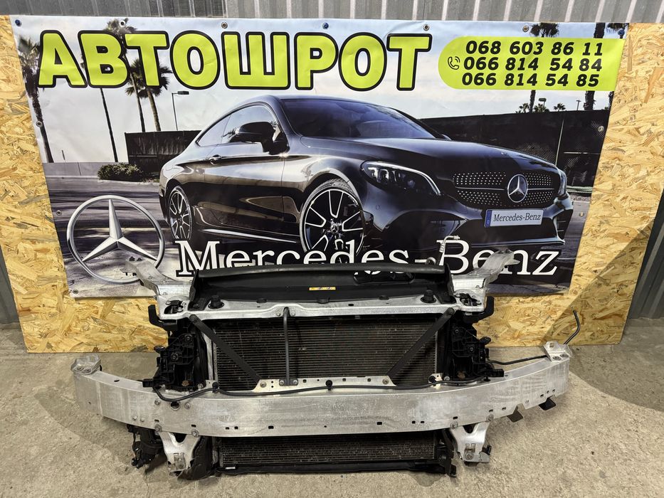 Телевізор Установочна панель  Mercedes W253 GLC радіатори вентилятор