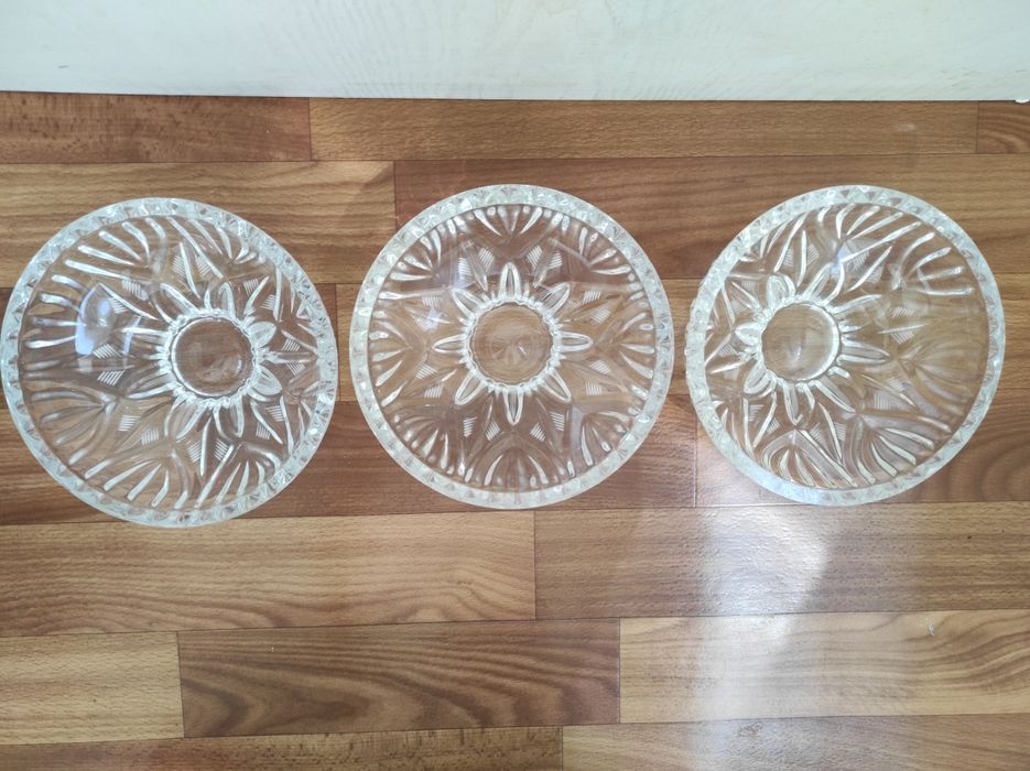 Хрустальная подставка пиала СССР