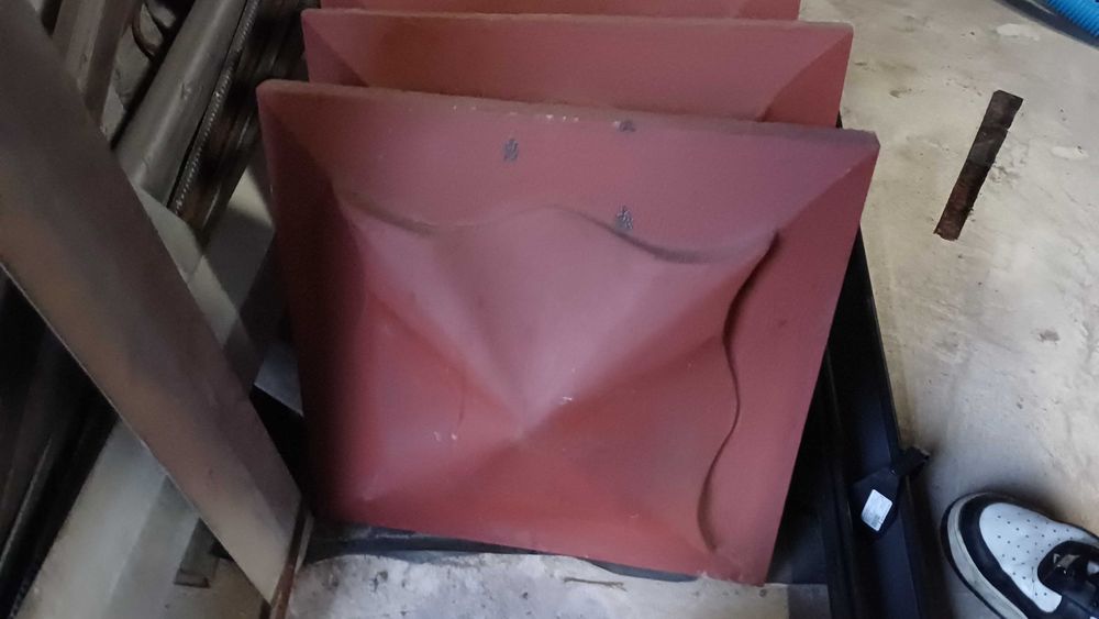 Daszki betonowe na słupki 45x45