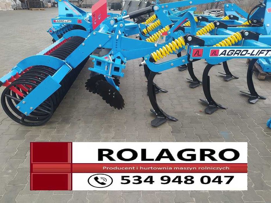 Agregat podorywkowy -bezorkowy Firmy Agro-Lift dostawa
