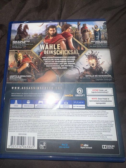 Assasins creed ps4/5