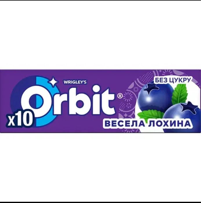 Жувальна гумка Orbit від Wrigley’s