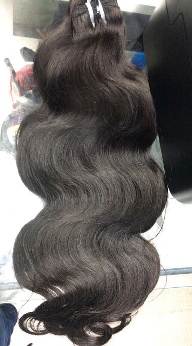 Cabelo ondulado humano 50cm