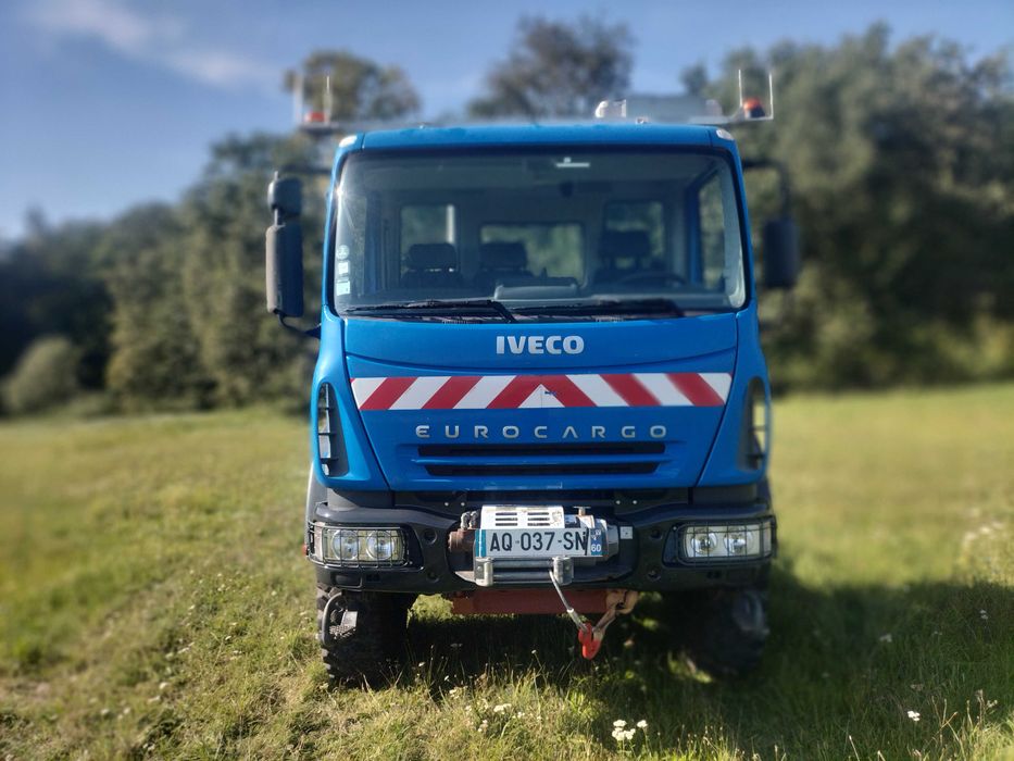 Iveco eurocargo terenowy 4x4 hydraulika wciagarka