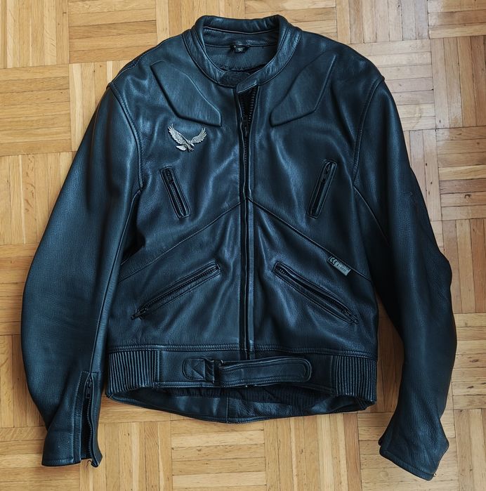 Skóra motocyklowa Richa. spodnie i kurtka