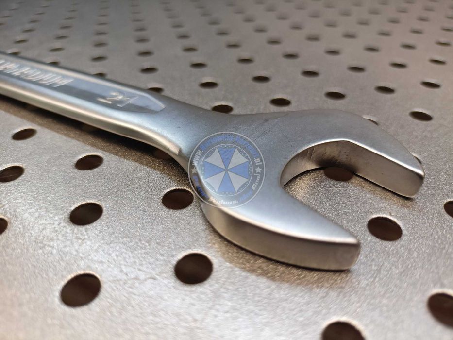 Klucz płasko-oczkowy odgięty 21mm Cr-V klucz 21mm klucz płaski 21mm