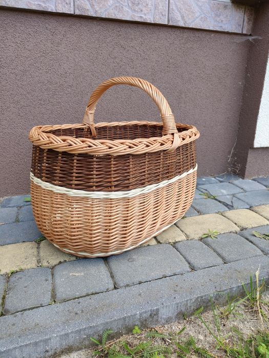 Kosz wiklinowy XXL