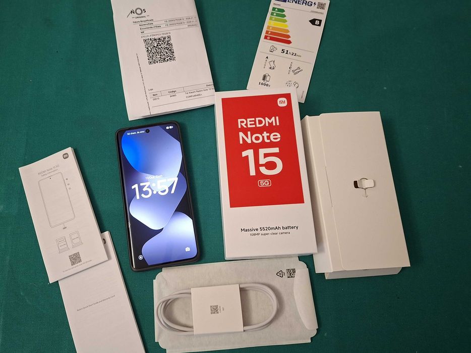 Xiaomi Redmi Note 15 5g 256 Gb - como NOVO