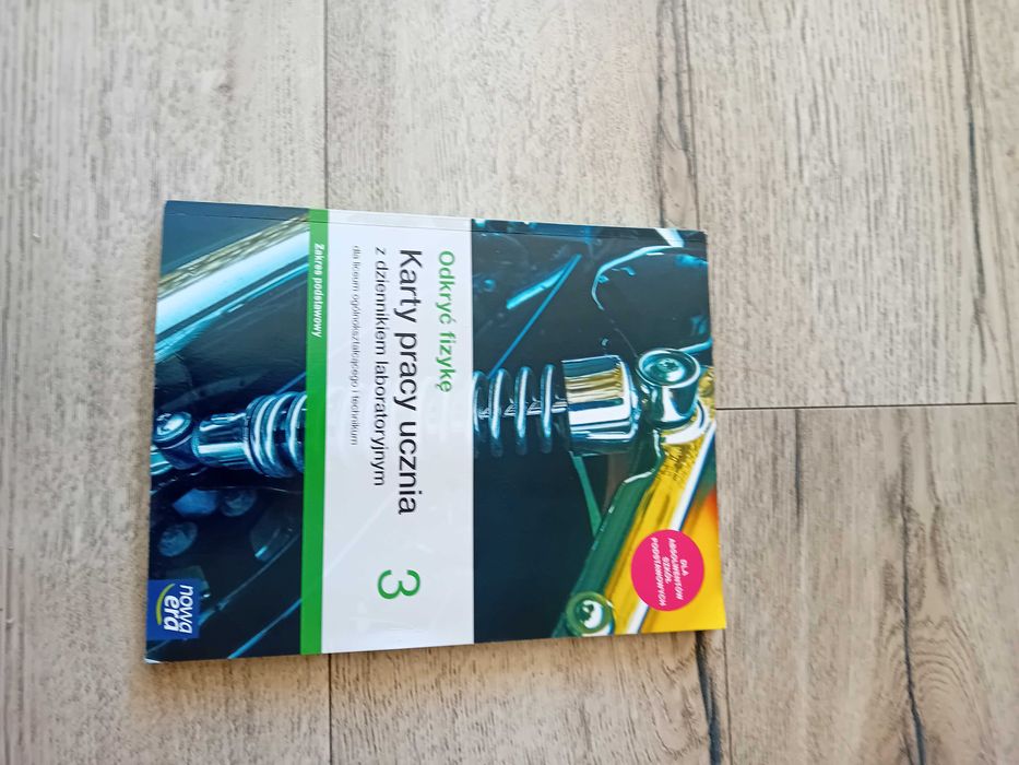 Karty pracy ucznia do fizyki klas 3 liceum