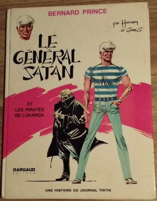 Bernard Prince - Le General Satan - Banda Desenhada em Francês de 1969