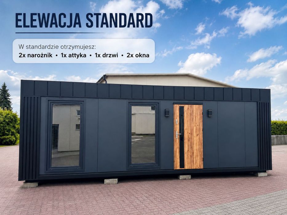 Pawilon usługowy 7x3 | Salon Gabinet | Transport cała Polska