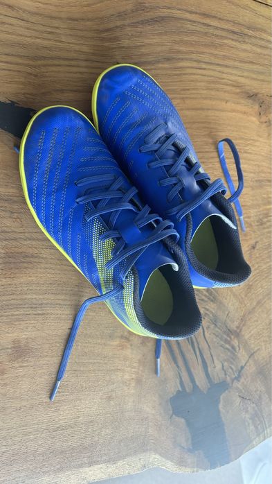 Buty do pilki noznej korki Kipsta Agility rozmiar 35, 22 cm, Decathlon