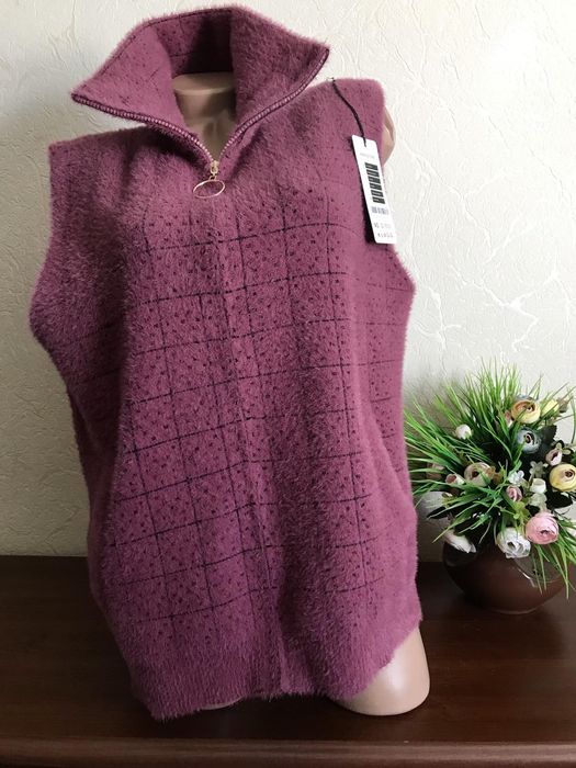 Жилет АНГОРА LUXкачество Оригинал 48-58р