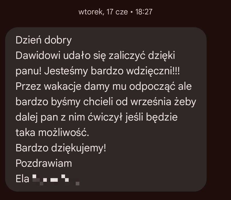 Matematyka na piątkę! Korepetycje z dojazdem i online