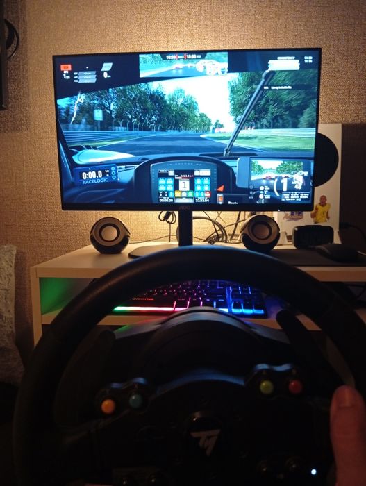 Conjunto Sim Racing : Playseat+ volante e pedais