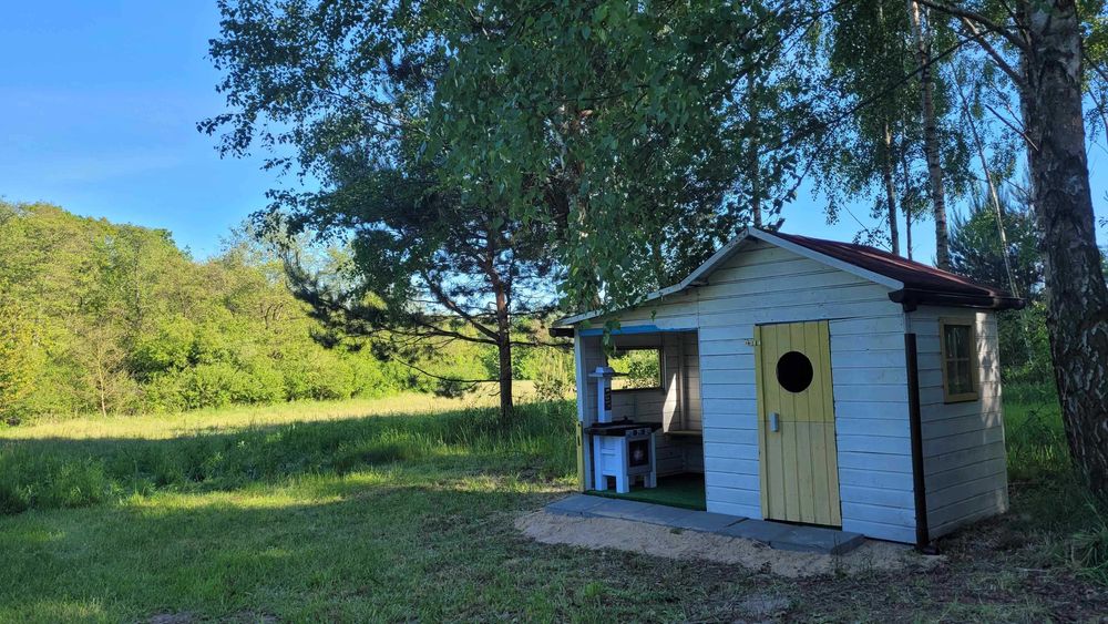 Domek Sauna Jacuzzi Mini-Golf Tyrolka Hamak Wkra linia brzegowa, plaża