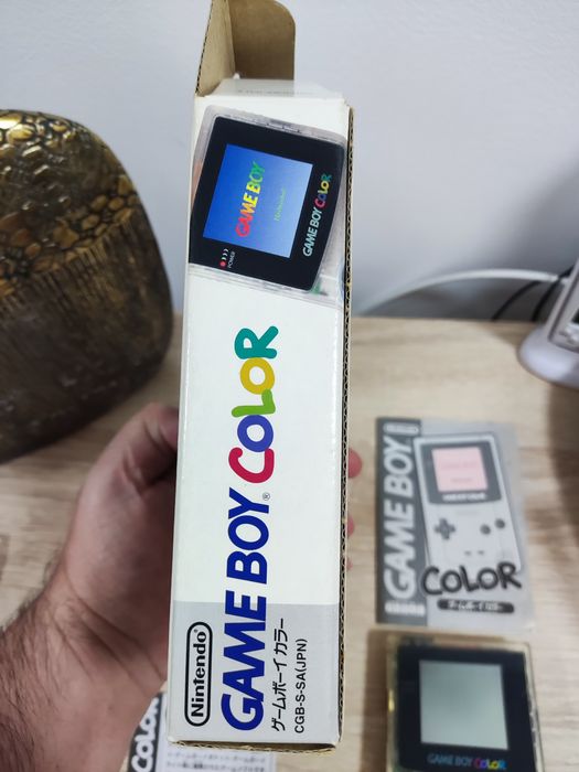 Game Boy color transparente japonês Nintendo