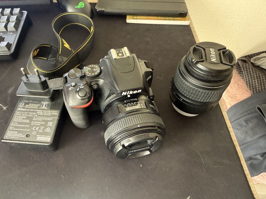 Nikon D3500 + 18-55 kit nikon