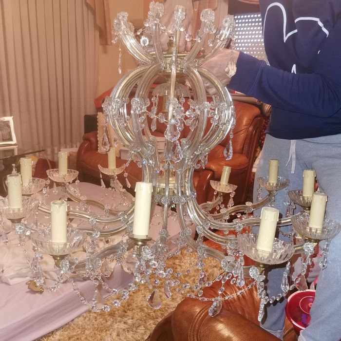 Candeeiro em cristal