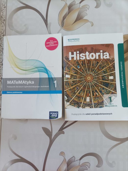 Matematyka 1 , historia 1 cz.2 zakres podstawowy