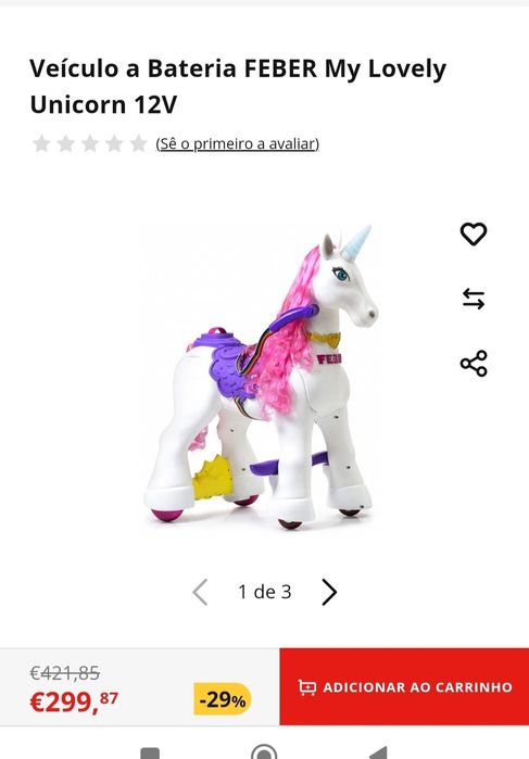 Unicórnio My lovely - feber