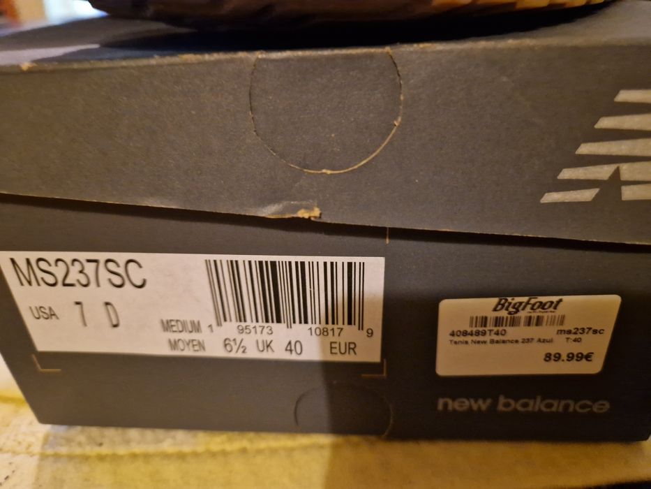 Tenis New Balance upsados