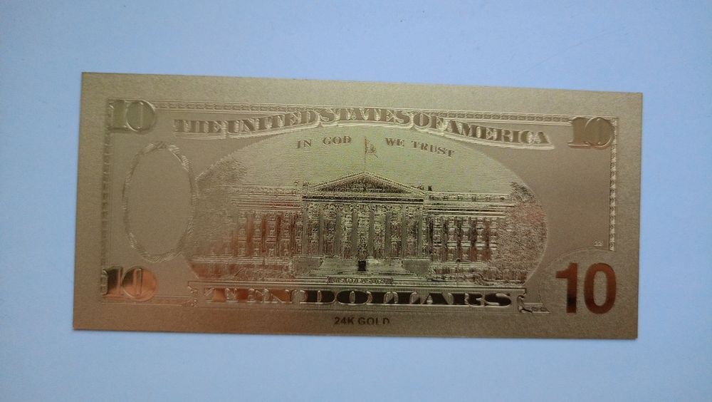 Сувенірна банкрота 10 $