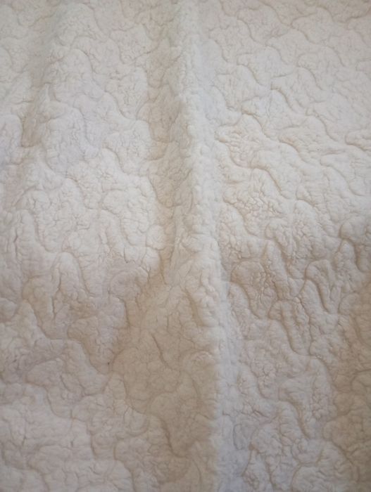 Sobrecolchão Casal Reversível Lã Merino Woolmark & Aloe Vera (Pouco Usado)