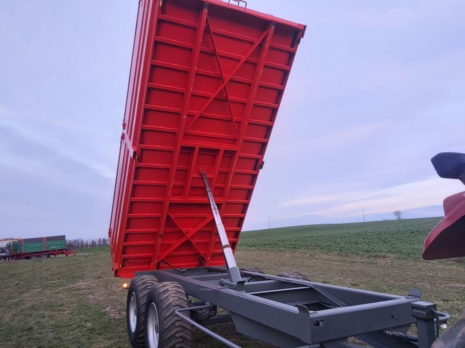 Przyczepa wywrotka tandem Kimadan Farmer 140 Zarejestrowana