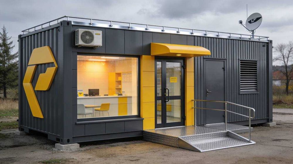 Модульний будинок з контейнера 20-40 футів під ключ - GreenTec