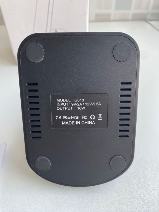 Швидка зарядка 3 в 1 бездротова –G618  18 w iPhone, Apple