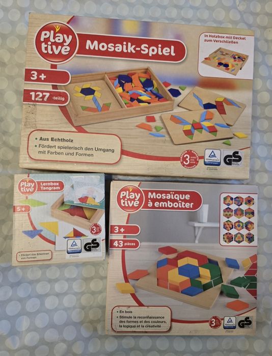 Мозайка, вкладыши play tive