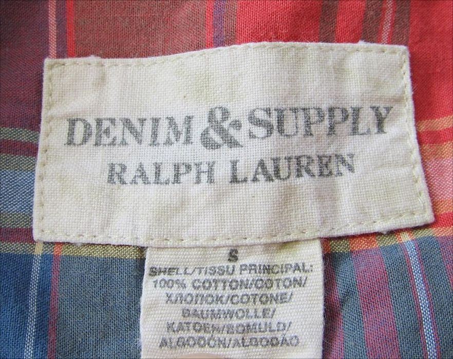 RALPH LAUREN Denim & Supply Check Shirt рубашка ОРИГИНАЛ S