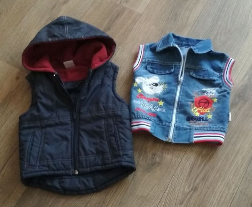 Жилетка для малыша рост 86-92