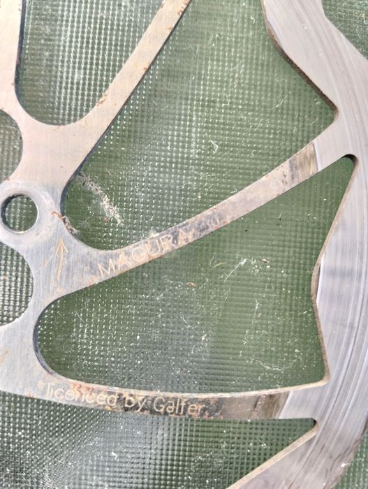 Discos de travão para bicicleta de BTT