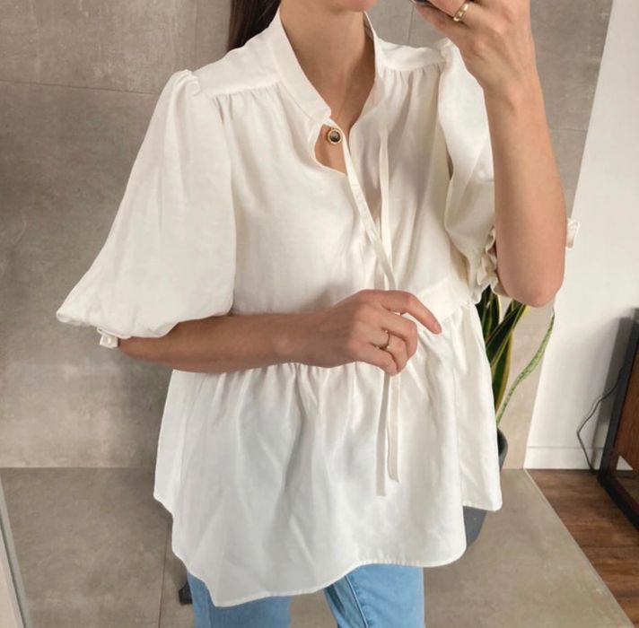 Elegancka bluzka/koszula do karmienia