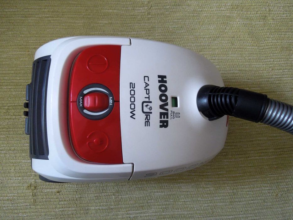 Aspirador de saco Hoover Capture 2000W - completo e como novo - incluí um saco a estrear