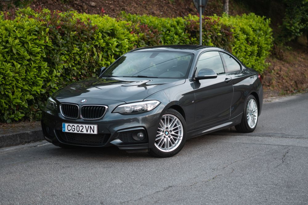 BMW 218d pack M auto.