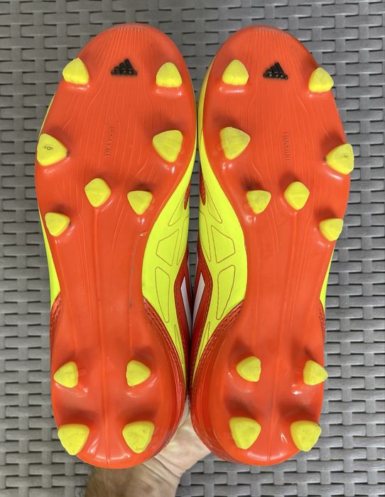 Adidas F-50 AdiZero бутсы копы сороконожки 36 размер детские яркие