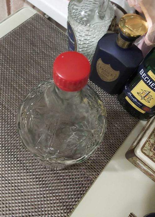 Пляшка - бутиль для вина "Виноград"