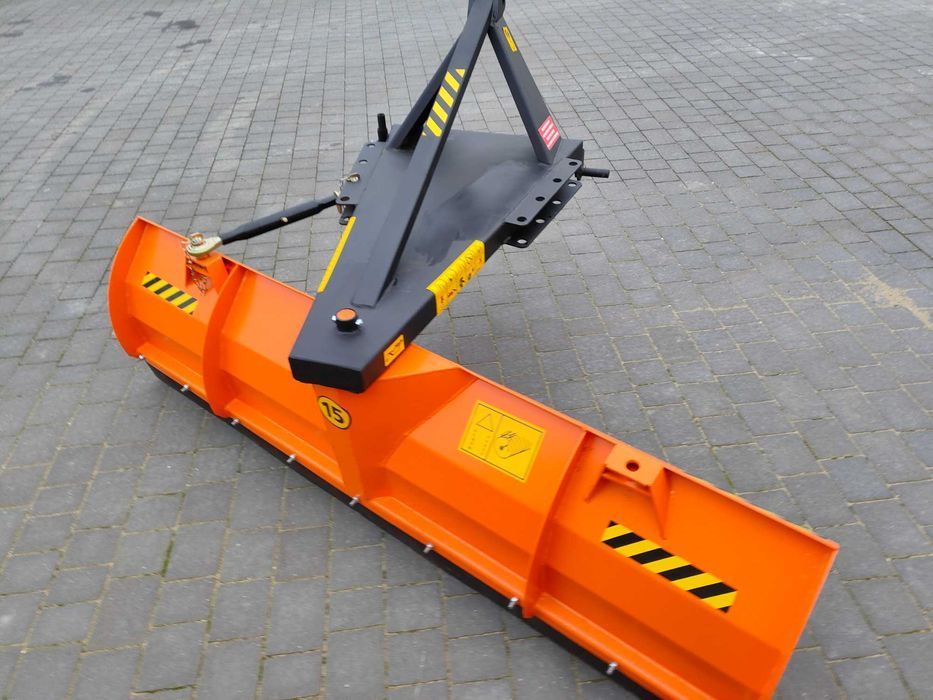 NOWOŚĆ-pług do śniegu spych-do ciągnika na tył-OBROTOWY-dowóz POLSKA