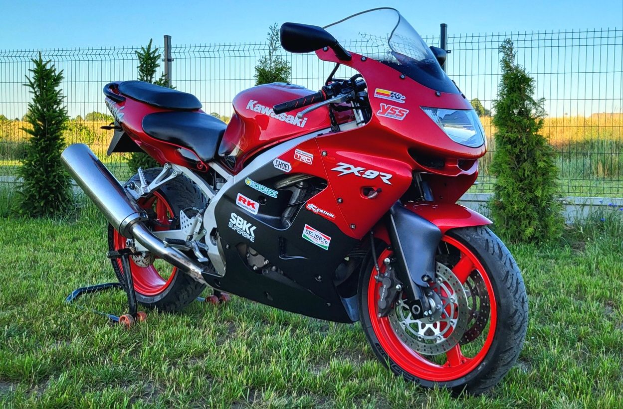 KAWASAKI ZX-9R ZX9R NINJA WYDECH KOLEKTOR TŁUMIK za 390.00