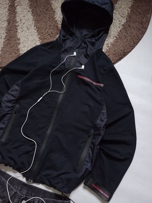 Zip hoodie prada кофта M